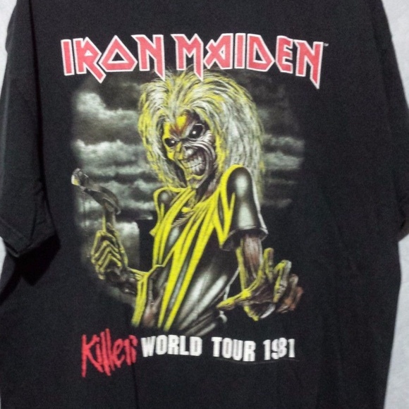 iron maiden killers shirt